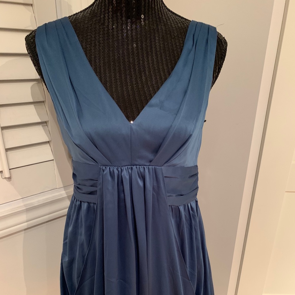 Kopa bubble hem dress size medium, satiny material